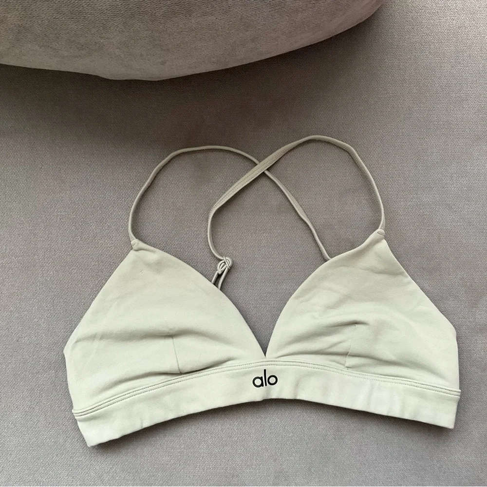 Alo Yoga Alo Yoga Splendor Bra Candy Limestone/Black S